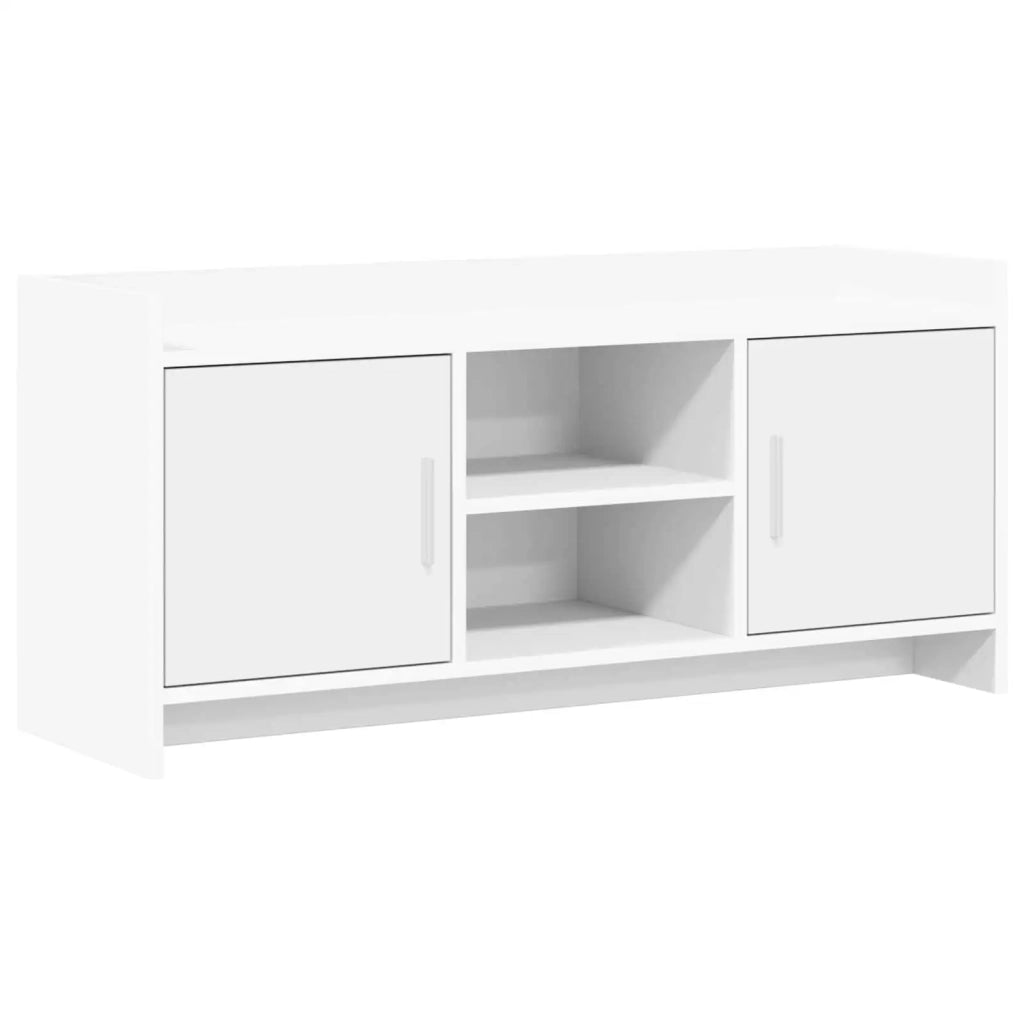 Mobile TV 102 x 33 x 47 cm Bianco Legno ingegnerizzato 8011163