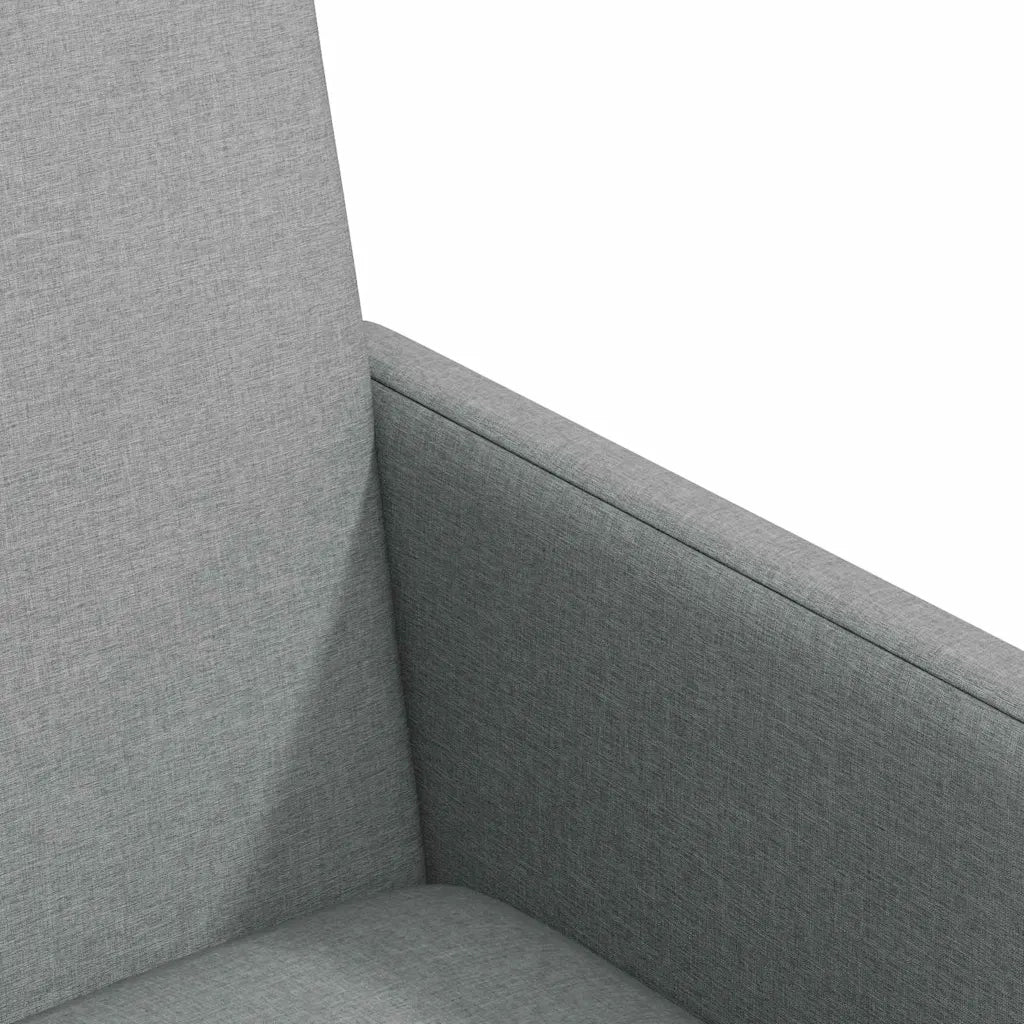 Sedie da Pranzo con Ruote 2 pcs Grigio chiaro 57 x 66 x 94 cm 42017807