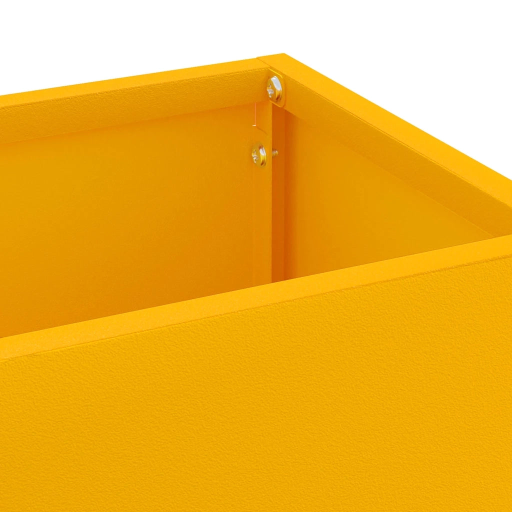 Supporto per Ombrellone Senape 15,5 x 15,5 x 49 cm Metallo 868485