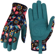 Manicure in gomma per giardinaggio - Resistente alle abrasioni microfibra - Pala antiscivolo - Cintura respirabile elastica - Per potare e piantare - Forma comoda - Universale per attività di giardinaggio - L
