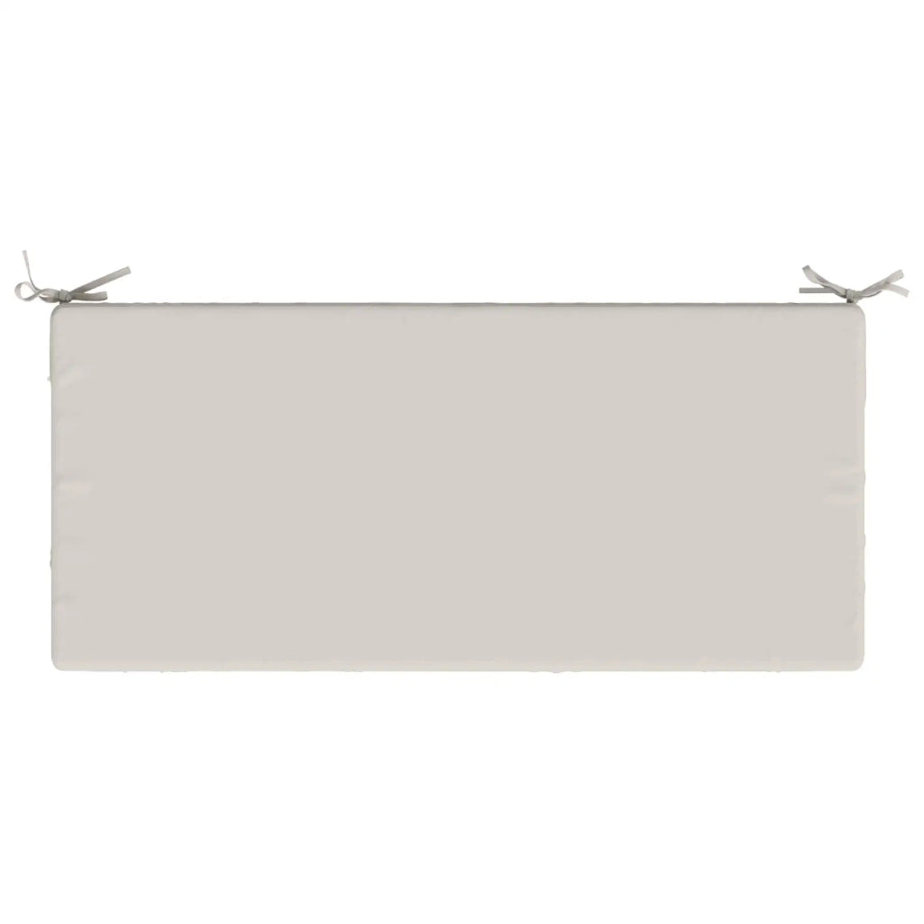 Cuscino per panchina SOEST 100% Poliestere Bianco 950130