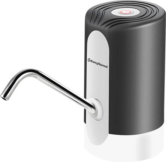 Dispensatore di acqua portatile per bottiglie da 5 a 20 litri - caricabile via USB e leggero
