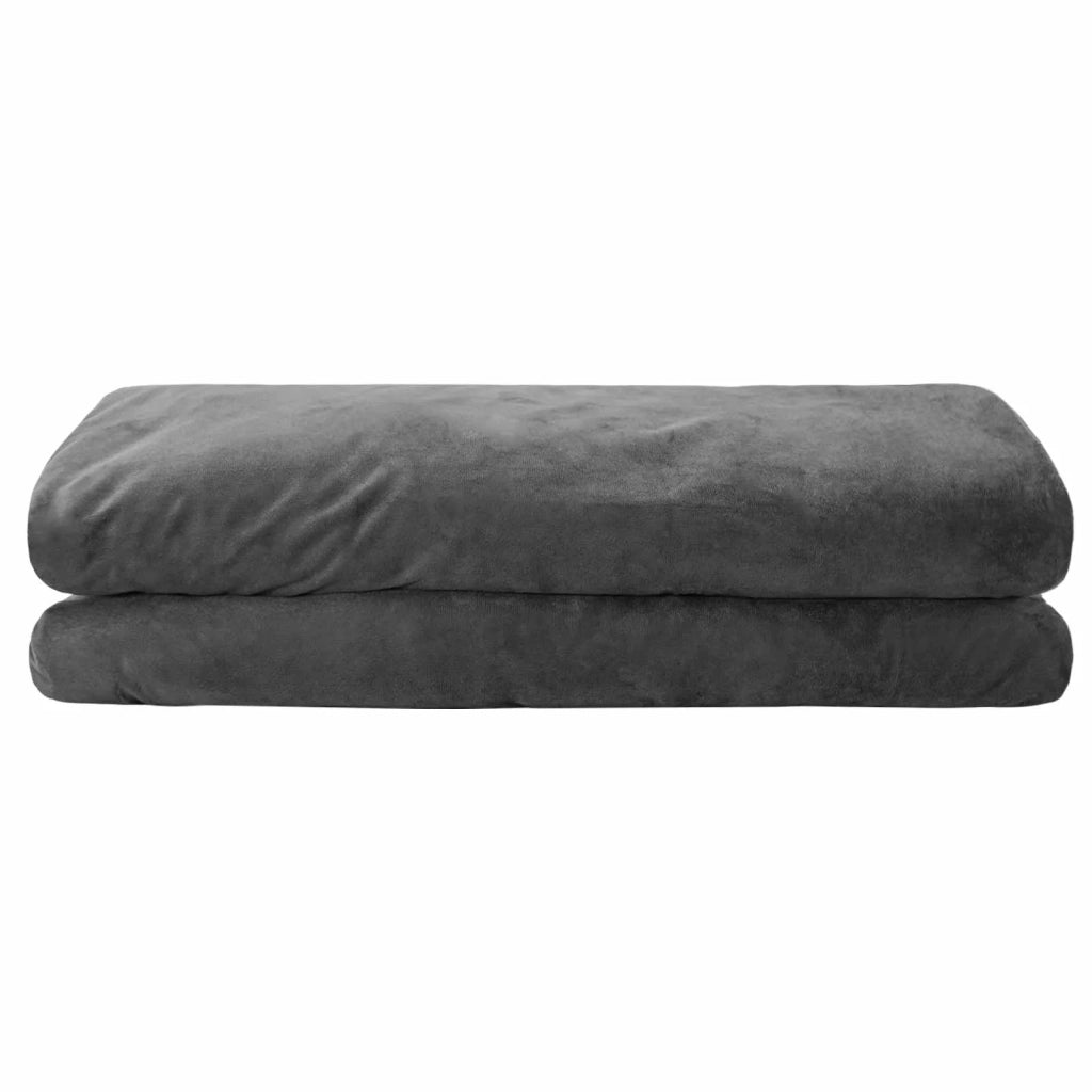 Coperta Ponderata Antracite 135 x 200 cm 6 kg 100% Cotone 205T 3443007