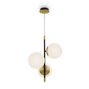 Lampada sospensione Maytoni Nostalgia 3 luci ottone MOD048PL-03G