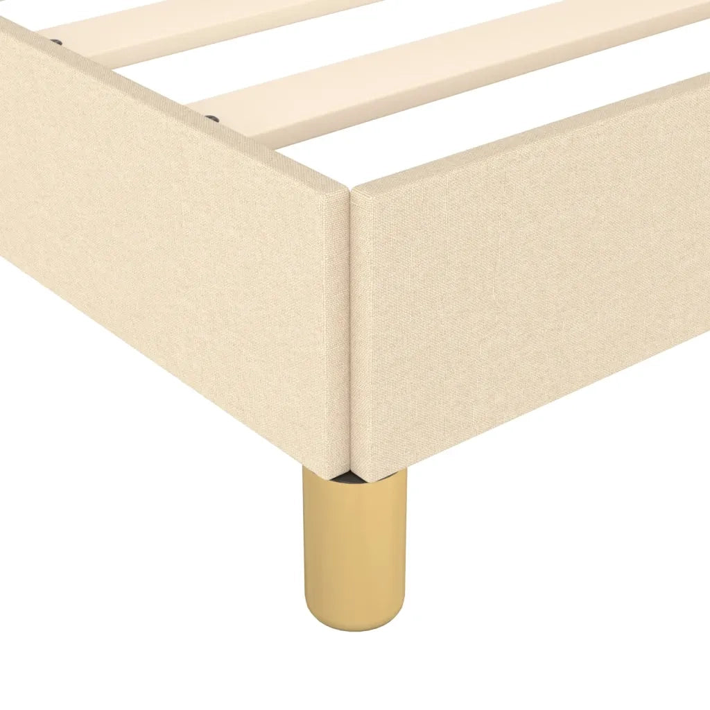Giroletto senza Materasso Crema 90x190 cm in Tessuto 346783