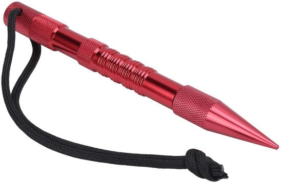 Aggredine - Stuzzicadito in Alluminio - Nastrino Paracord - Attrezzo per Tessitura - Sostenibile - Leggero - Adatto per Funi e Cordoni - Aghi per Tessitura