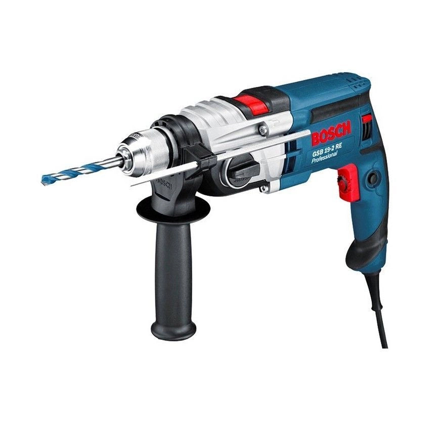 Bosch 060117B501 GSB 19-2 RE Professional Trapano a Percussione 850 W 2 Velocita' 36 Nm Mandrino 1.5-13 mm
