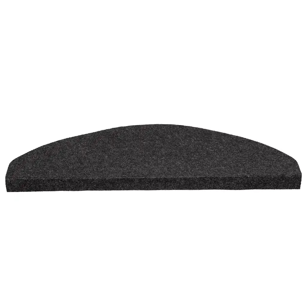 Tappetini Autoadesivi per Scale 30 pz | Gradini per Scale Neri 65x22,5x3,5 cm