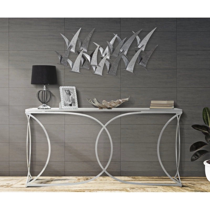 Pannello In Ferro Gabbiani cm 93x12,7x47,6