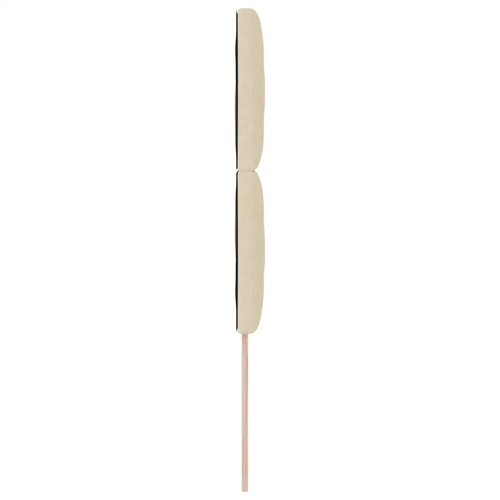 Testiera | Testata Crema 100 cm Tessuto