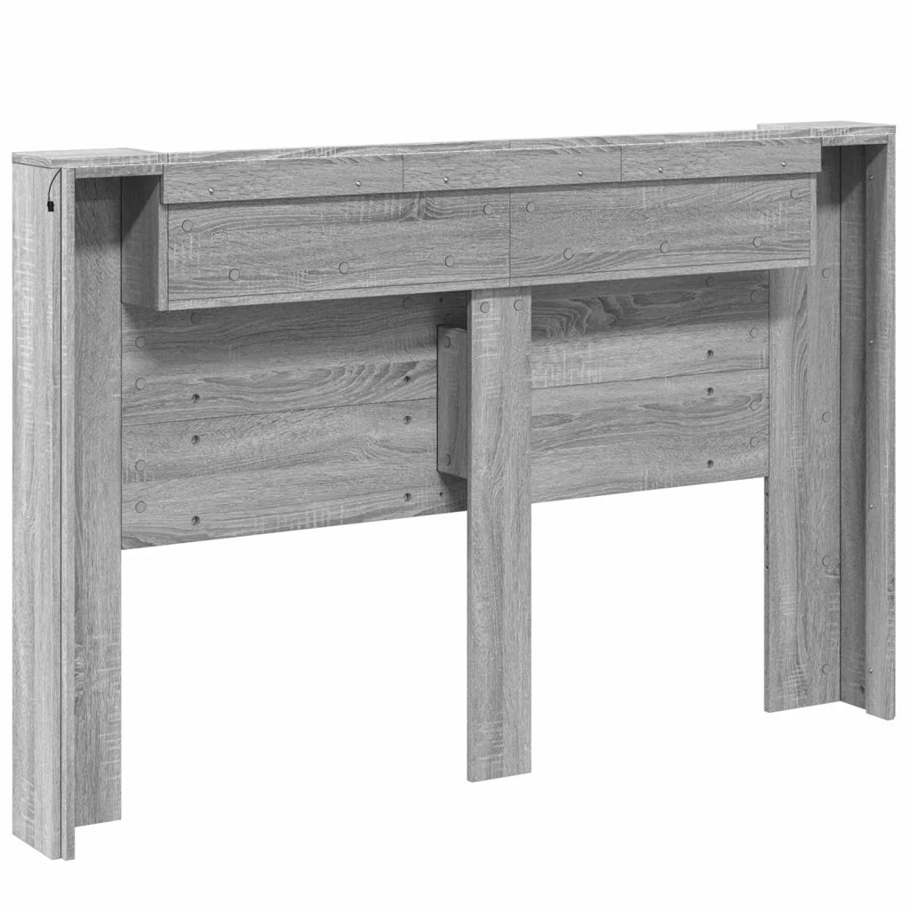 Testiera Grigio Sonoma 160 x 16,5 x 103,5 cm Legno multistrato 3418674