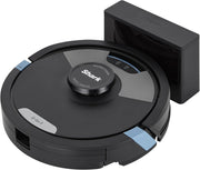 Shark RV2620WDEU Matrix Plus Robot aspirapolvere e lavapavimenti 2 in 1 Navigazione LiDAR autonomia 110 min Wi-Fi app SharkClean colore Nero Blu Argento