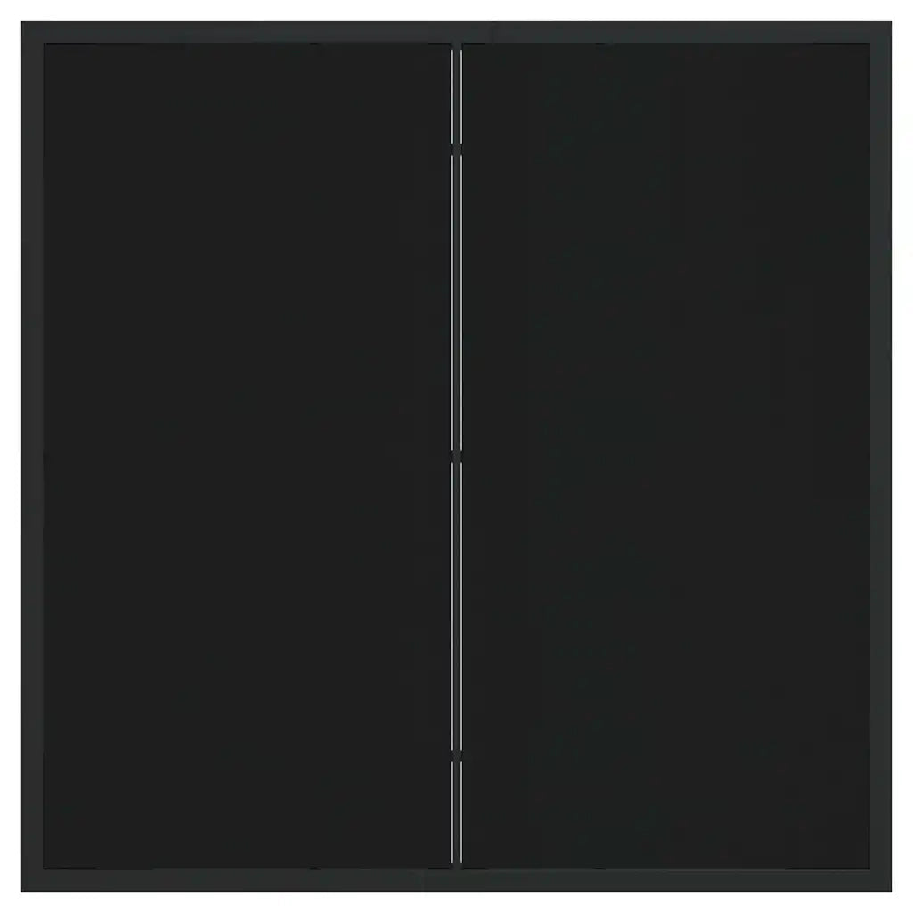 Set da Pranzo per Giardino 5 pcs Nero 3379388
