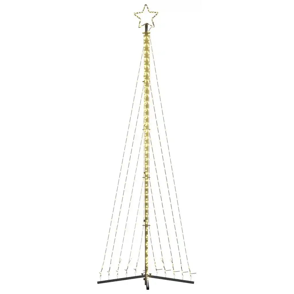 Albero di Natale | Decorazioni natalizie a LED 495 LED Bianco Caldo 300,5 cm
