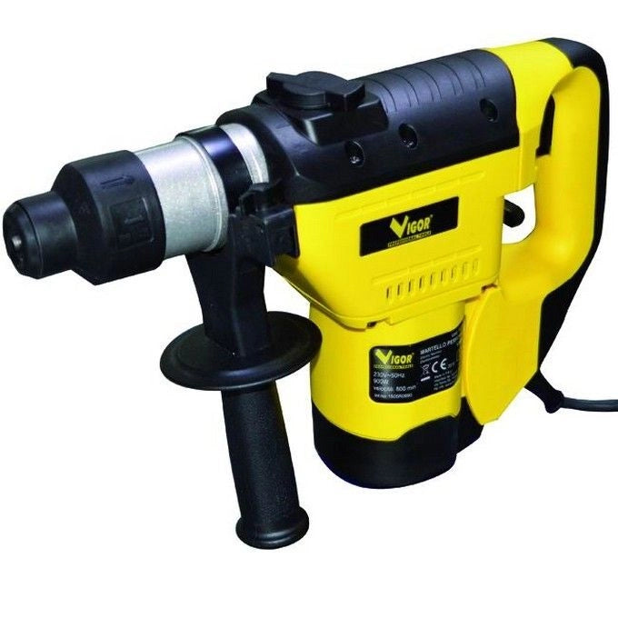 Vigor VBH-32 Martello Perforatore SDS Plus 900W 3,2J 3200 colpi-min con Valigetta e Accessori