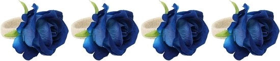 Set di tovagliette decorative per cucina da 4 pezzi - Blu
