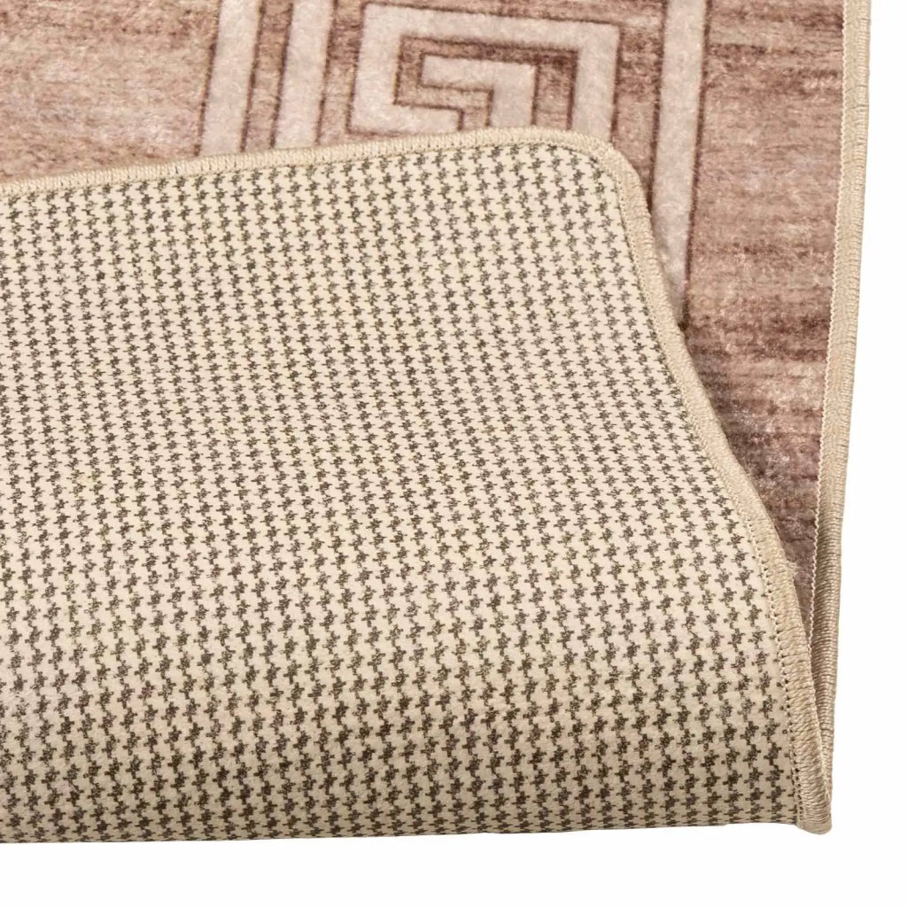 Runner Tappeto MARSA Bianco 50 x 250 cm Poliestere e PVC 42023303