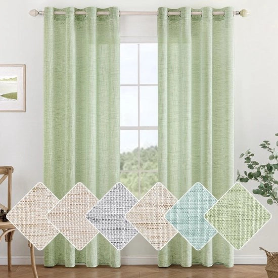 Gordini con Stampa a Tela Moderna con Occhietti per Soggiorno e Camera da Bambini - Set da 2 - Verde 

 o modello o codice prodotto: 
 o specifiche tecniche: