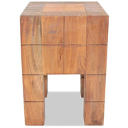 Sgabello in Legno Massello di Mogano 244502