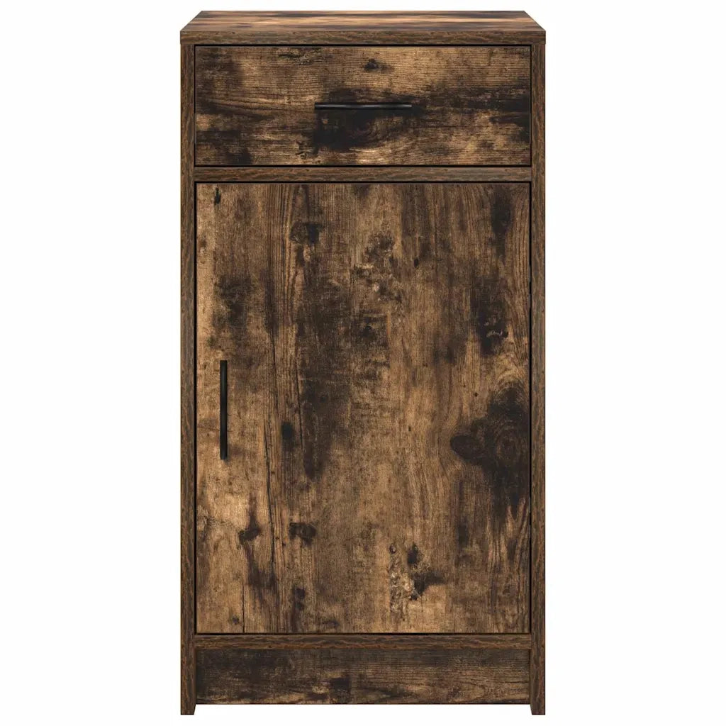 Credenza-Buffet-Armadio da cucina Rovere fumo 40 x 40.5 x 75 cm Legno multistrato