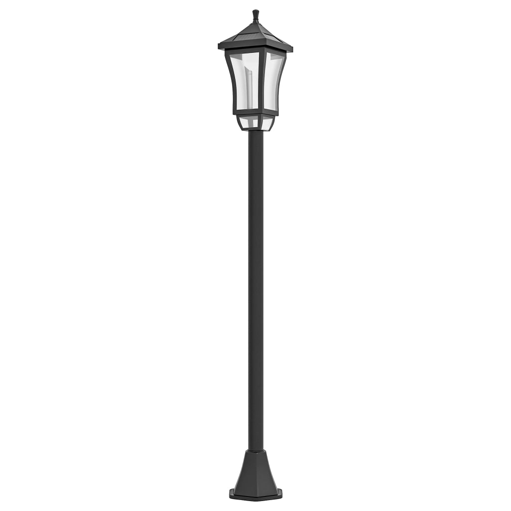 Farol Solare da Giardino ¨C zephmum ¨C Nero ABS Policarbonato ?15x127 cm