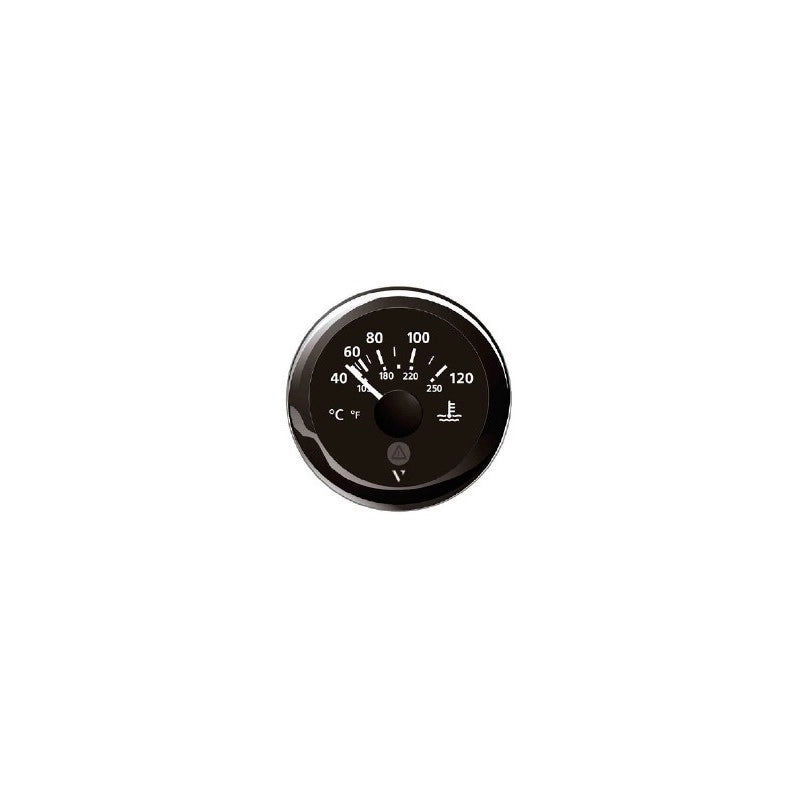 TERMOMETRO ACQUA 12/24V NERO