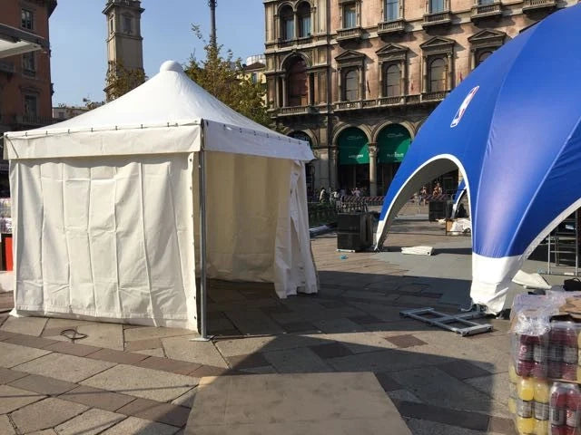 Parete laterale scorrevole gazebo Pagoda - 3 M
