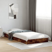 Giroletto senza Materasso Rovere Fumo 75x190 cm in Truciolato 842081