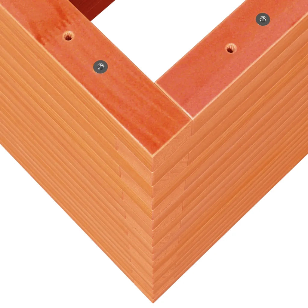Fioriera Giardino Marrone Cera 70x40x68,5cm Legno Massello Pino 3282486