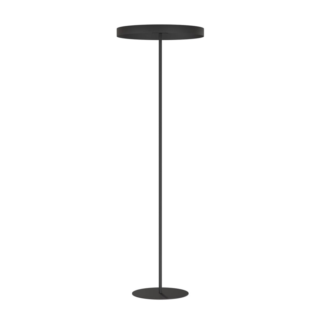 Lampada da terra NEMO nera loft, piatto 3xG9 Emibig