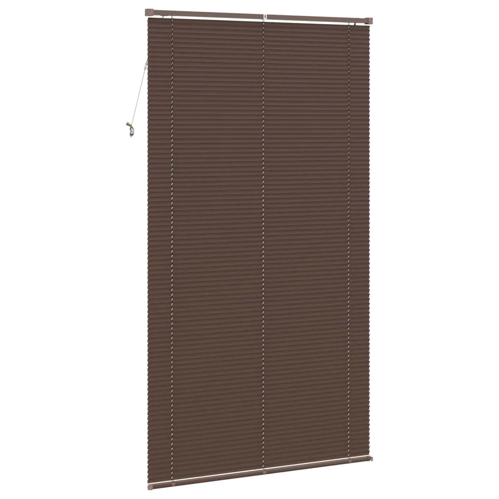 Tenda Veneziana | Tenda a lamelle Marrone Scuro con Motivo 213 x 110 cm 25 mm PVC