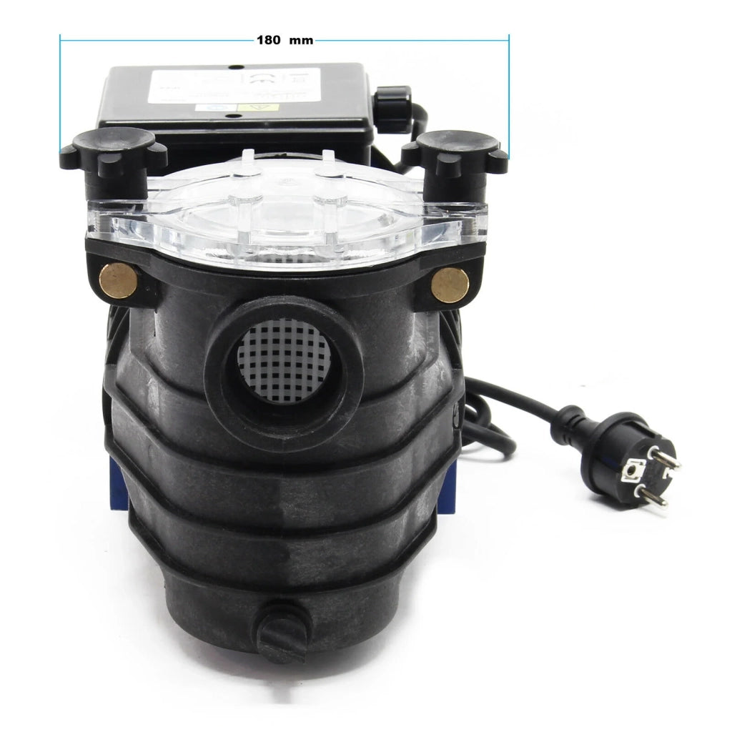 Pompa per piscina da 370 watt portata 220 l/min pompa di circolazione da 11 m filtrazione dell'acqua 16_0001985