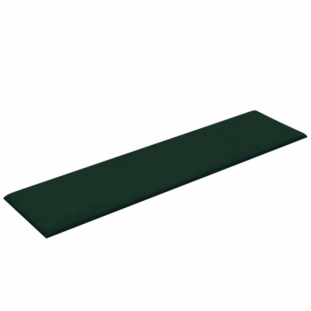 Testiera | Testata da Parete 12 pcs Verde Scuro Velluto