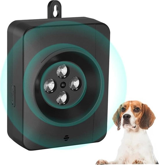Anti-blafappareto ultrasonico per cani - 3 livelli - 100% sicuro ed efficace - Impermeabile all'acqua - Middello anti-blaf ultrasonico .