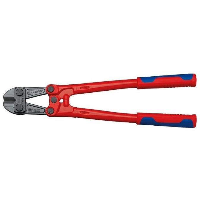 KNIPEX 71 72 460 Tagliabulloni Capacita' di Taglio fino a 5 mm a 48 HRC Impugnature Multicomponente Lunghezza 460 mm colore Grigio atramentato