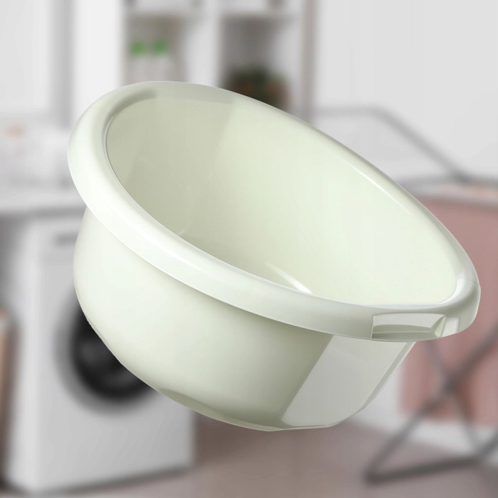 Bacinella universale rotonda in plastica KADAX da 8 litri per bucato
