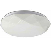 Trade Shop - Plafoniera Led 18w Con Scocca Lavorata Punti Trasparenti Luce 4000k 3000k C-02 - -bianco Naturale      -