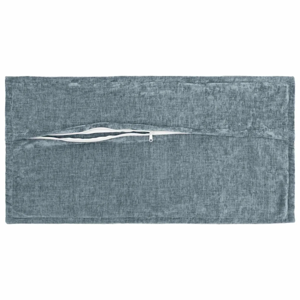 Federa 12 pz HOUTEN Azzurro 40 x 80 cm Tessuto Chenille 918231