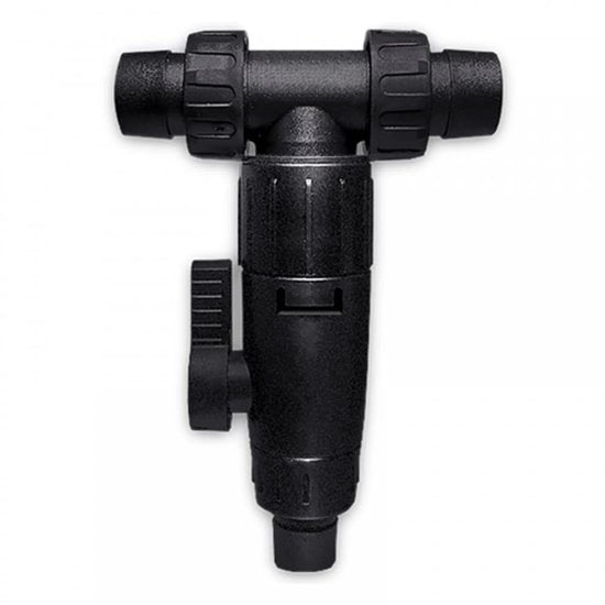 Valvola a 3 vie - Regolatore di flusso d'acqua - Scambiatore di acquario - Tubi 12/16 mm o 16/22 mm - Materiale PP/ABS - Facile da utilizzare - Valvola di scambio d'acqua
