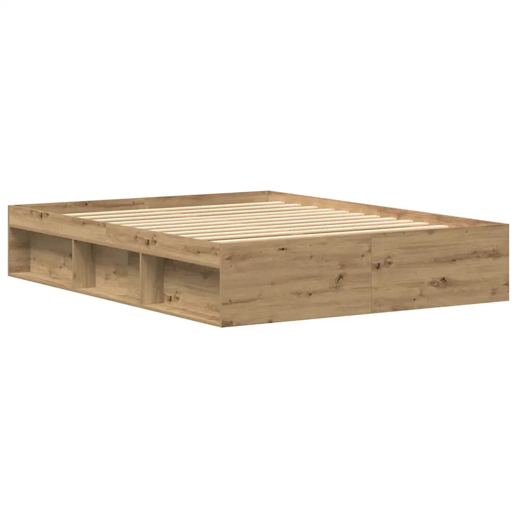 Giroletto senza Materasso-Struttura Letto Rovere Artigianale 150x200cm 245606