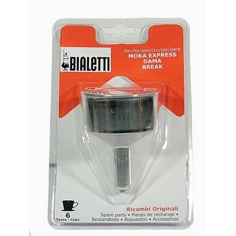 Ricambio imbuto filtro caffettiera Caffè bialetti mokina 1/2 mezza tazza