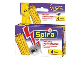 ROTOLINI ANTIMOSCHE SF- - conf.da pz.4 - 5 pezzi SPIRA