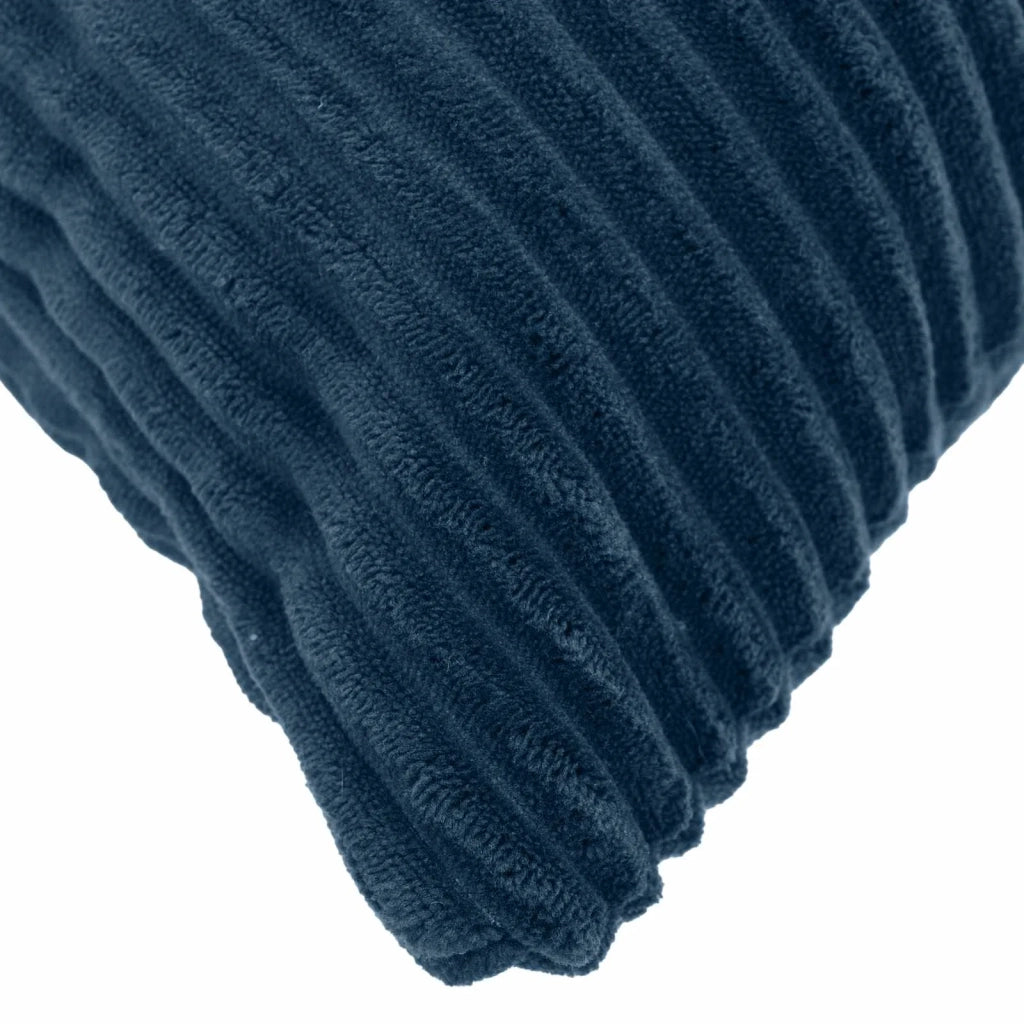 Federa 2 pcs HEERLEN Blu navy 65 x 65 cm corduroy 912949
