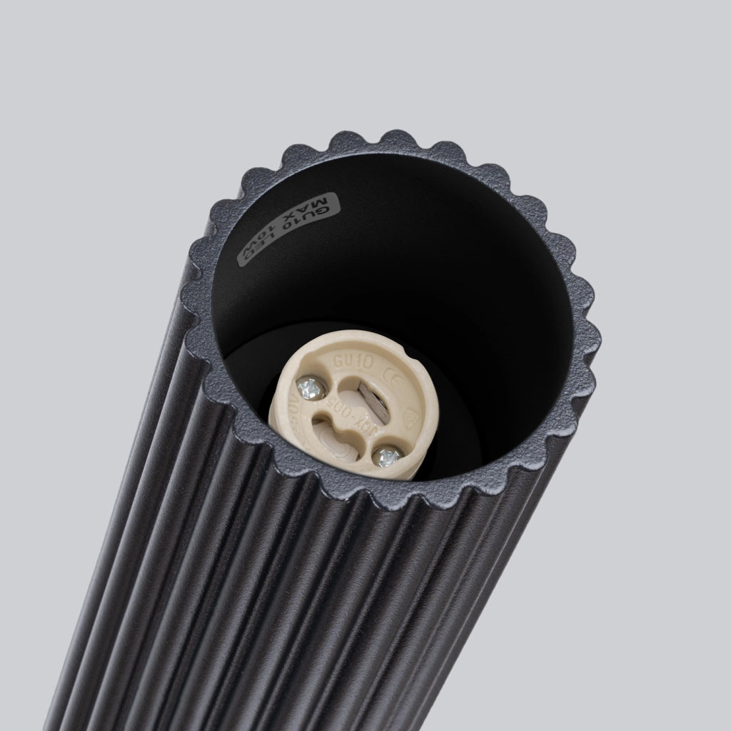 Lampada da soffitto KARBON 30 nero