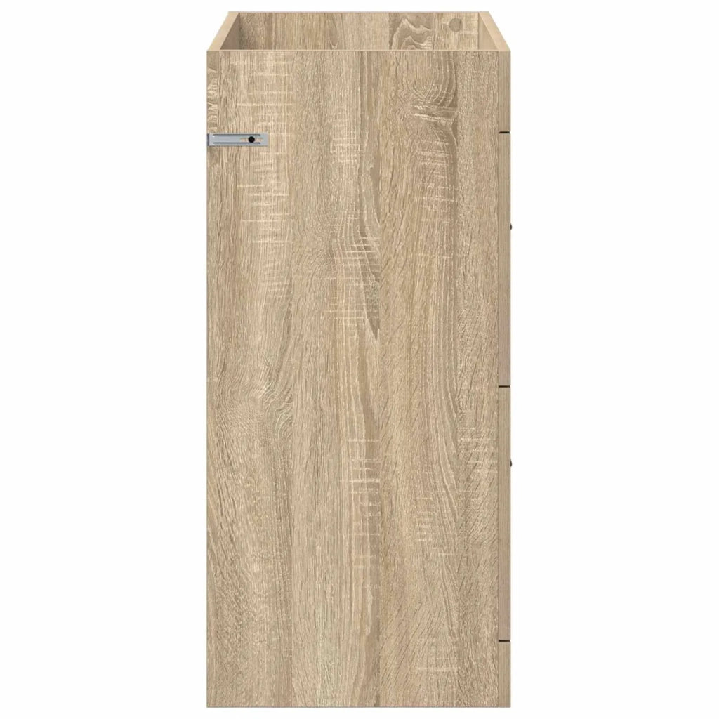 Mobiletto da Bagno Sotto Lavabo Rovere Sonoma 890714