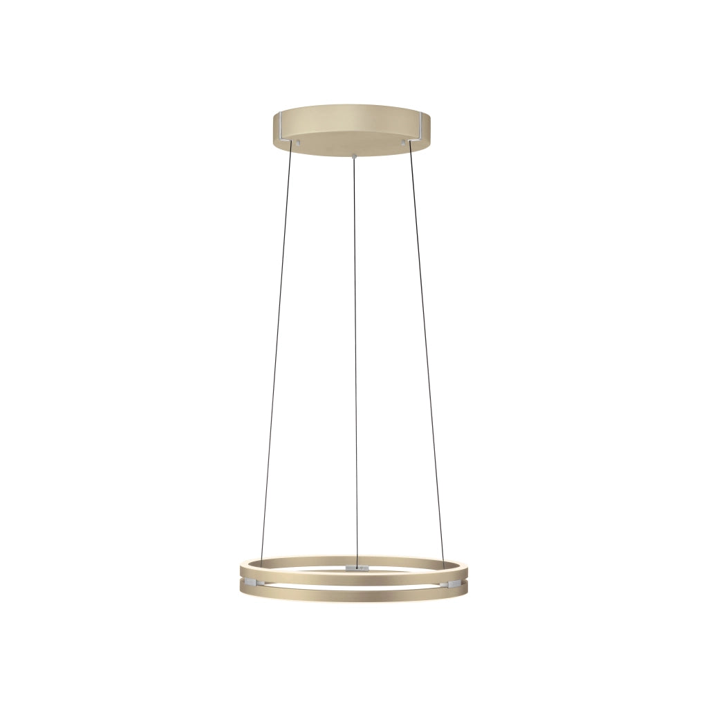 Sospensione anello ottone opaco LED 20W Paul Neuhaus