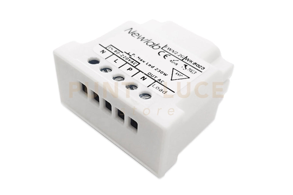 DIM-PUSH-230-AI DIMMER 230V 1 CANALE PUSH 230W AI