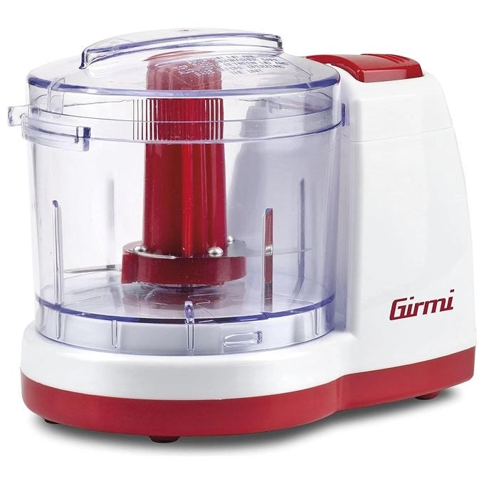 Girmi TR0301 Tritatutto 150W 350ml Lame Inox Funzione PULSE Bicchiere Smontabile colore Rosso Bianco