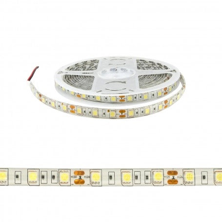 STRISCE LED '5050' 12V - IP20 - Col. Blu  - Rotolo 5 metri