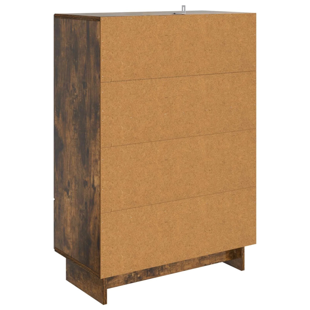 Credenza | Madia | Buffet da pranzo | Armadio da pranzo Quercia Affumicata 66 x 34,5 x 95 cm
